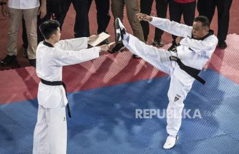 In Picture: Pangkostrad Buka Kejuaraan Nasional Taekwondo