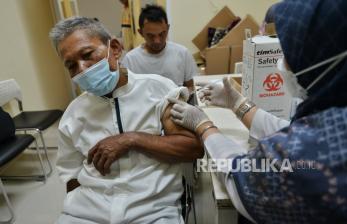 In Picture: Pemberian Vaksin Meningitis untuk Calon Jamaah Haji