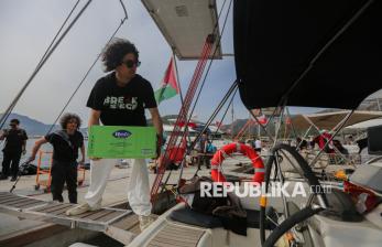 Relawan Global Sumud Flotilla Siapkan Bantuan Kemanusiaan untuk Gaza
