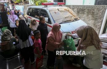 Cegah Stunting, DKP3 Kota Serang Bagikan Beras Nutrisi Zinc Tinggi
