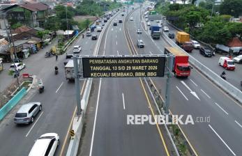 Operasional Truk di Jalan Tol Akan Dibatasi Saat Arus Mudik-Balik Lebaran