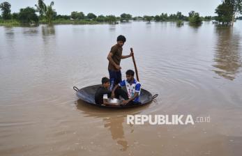 Banjir Masih Genangi Distrik Jhang Pakistan, Ribuan Warga Mengungsi