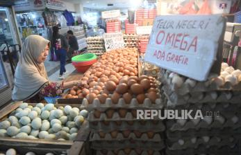 Harga Telur di Sejumlah Pasar Jakarta Mengalami Lonjakan
