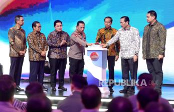 In Picture: Presiden Jokowi Luncurkan Digitalisasi Layanan Perizinan Event