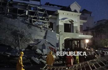Lima Rumah Rusak Akibat Ledakan di Medan, Diduga Dipicu Kebocoran Pipa Gas