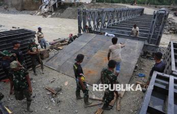 Pembangunan Jembatan Penghubung Aceh Tengah-Nagan Raya Ditargetkan Selesai Pertengahan Januari