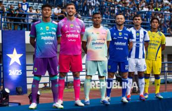 In Picture: Persib Bandung Luncurkan Jersey Anyar untuk Musim 2025-2026