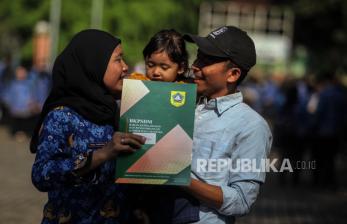 In Picture: Ribuan Orang Ikuti Pelantikan PPPK dan ASN di Kabupaten Bogor