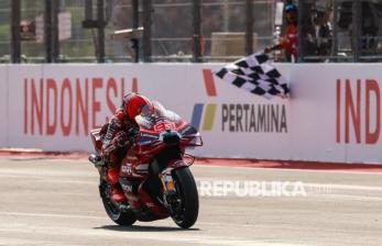 Gas Pol di Mandalika, Marc Marquez Menangi Sprint Race