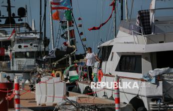 Terungkap, Netanyahu Dalangi Pembakaran Kapal Armada Sumud pada September