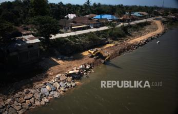 In Picture: Abrasi Sungai Pohara di Konawe