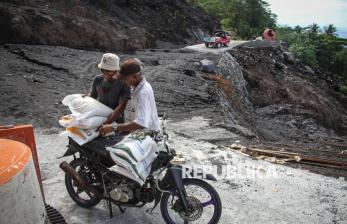 In Picture: Penyaluran Bantuan Beras untuk KPM di Kepulauan Sitaro