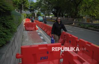 Selesai Diperbaiki, Pedestrian Kawasan Mall Grand Indonesia Kini Nyaman Dilalui