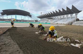 In Picture: Penyelesaian Venue PON XXI Aceh-Sumut Terus Dikebut