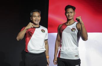 In Picture: Begini Model Jersey Tim Indonesia untuk Olimpiade Paris 2024