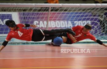  Final Goalball Putra APG 2023, Indonesia Raih Perak 