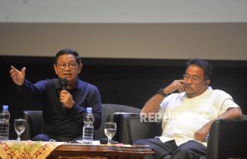 Pramono-Rano Hadiri Dialog Publik Bersama Pegiat Seni