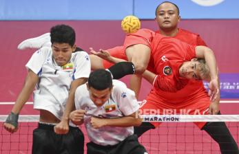 Sepak Takraw Quadrant Indonesia Raih Medali Perak