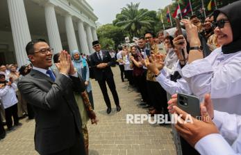 Lepas Sambut Menlu RI, Pegawai Kemenlu Beri Salam Perpisahan untuk Sugiono