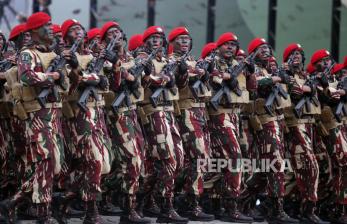 In Picture: 100 Ribu Personil Ikuti Gladi Bersih HUT TNI ke-79