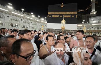 Menag Nasaruddin Lakukan Umrah Wajib Jelang Puncak Haji