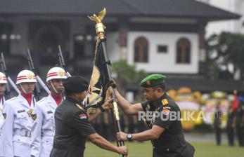 Panglima TNI Pimpin Sertijab KSAD
