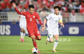 Timnas U-23 Indonesia vs Irak Berakhir 1-2