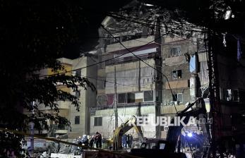 Potret Kehancuran Beirut akibat Serangan Israel