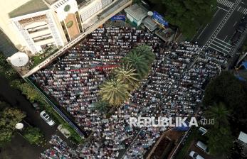 Ribuan Umat Muslim Ikuti Sholat Idul Fitri 1447 H di Gedung PP Muhammadiyah Menteng