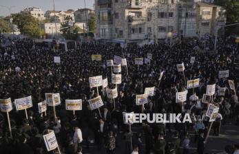 Puluhan Ribu Warga Israel Demo Netanyahu, Serukan Penghentian Perang Gaza