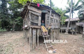 In Picture: Desa Jangga Aur Jambi Belum Tersentuh Layanan Sinyal Telekomunikasi