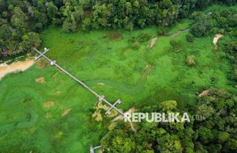 Waduk Manggar Dipenuhi Gulma, Aktivitas Wisata dan Pasokan Air Terdampak