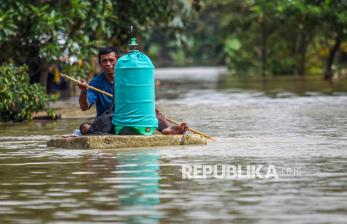 Ribuan Rumah Warga di Karawang Terendam Banjir