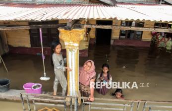 Tanggul Sungai Jebol, Ratusan Rumah di Aceh Utara Terendam Banjir