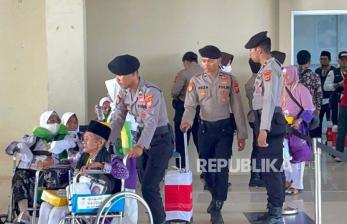 Polres Indramayu Amankan Keberangkatan Calhaj Asal Kabupaten Cirebon