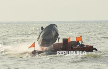 Drone Laut Nirawak Unjuk Kemampuan di Latihan Operasi TNI Terintegrasi 2026