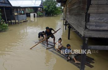 In Picture: Tiga Kecamatan di Sidrap Terdampak Banjir Bandang