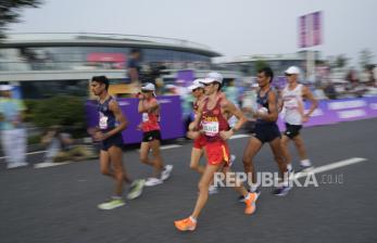 Final Lomba Jalan Cepat 20 km Putra Asian Games