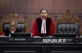 In Picture: MK Gelar Sidang Putusan Sela untuk 310 Perkara Sengketa Pilkada