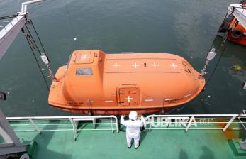 KSOP Gorontalo Cek Peralatan Keselamatan Kapal KM Sabuk Nusantara 76