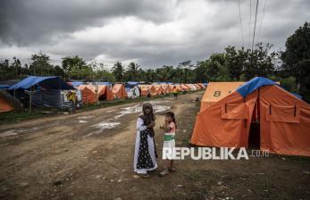 326 Penyintas Bencana Banjir di Gampong Gunci Masih Bertahan di Hunian Darurat