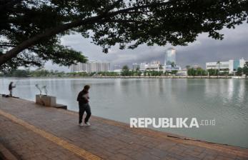 In Picture: Menikmati Sore di Danau Sunter