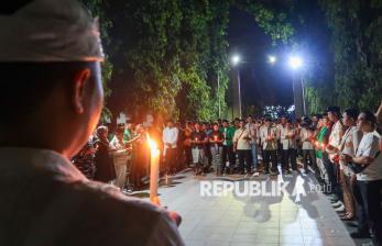 Warga Banyuwangi Gelar Doa Bersama untuk Indonesia Damai