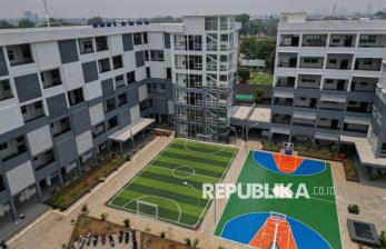 Megah! Begini Wajah Baru SDN Pekayon 05 dan SMPN 91 Jakarta
