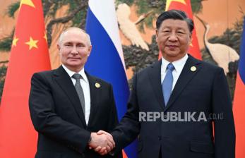 Putin Tiba di China untuk Kunjungan Resmi 