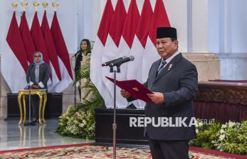 Sejarah Baru, Presiden Prabowo Lantik 961 Kepala Daerah di Istana Kepresidenan