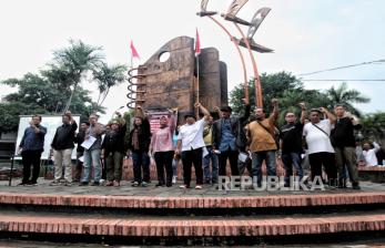 In Picture: Mantan Aktivis 98 Gelar Silaturahmi Akbar Sikapi 26 Tahun Reformasi