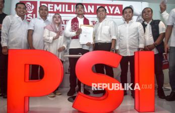 In Picture: Daftar Jadi Caketum PSI, Kaesang Kantongi Dukungan 10 DPW