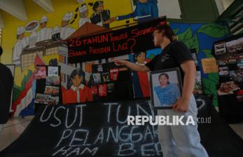 Doa Bersama dan Tabur Bunga Peringati 26 Tahun Tragedi Semanggi II