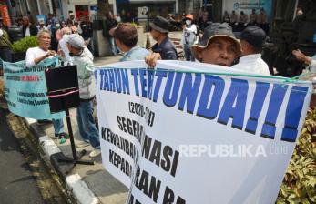 Ratusan Mantan Karyawan PR Kembali Aksi Demo Tuntut Hak-Hak Dibayar